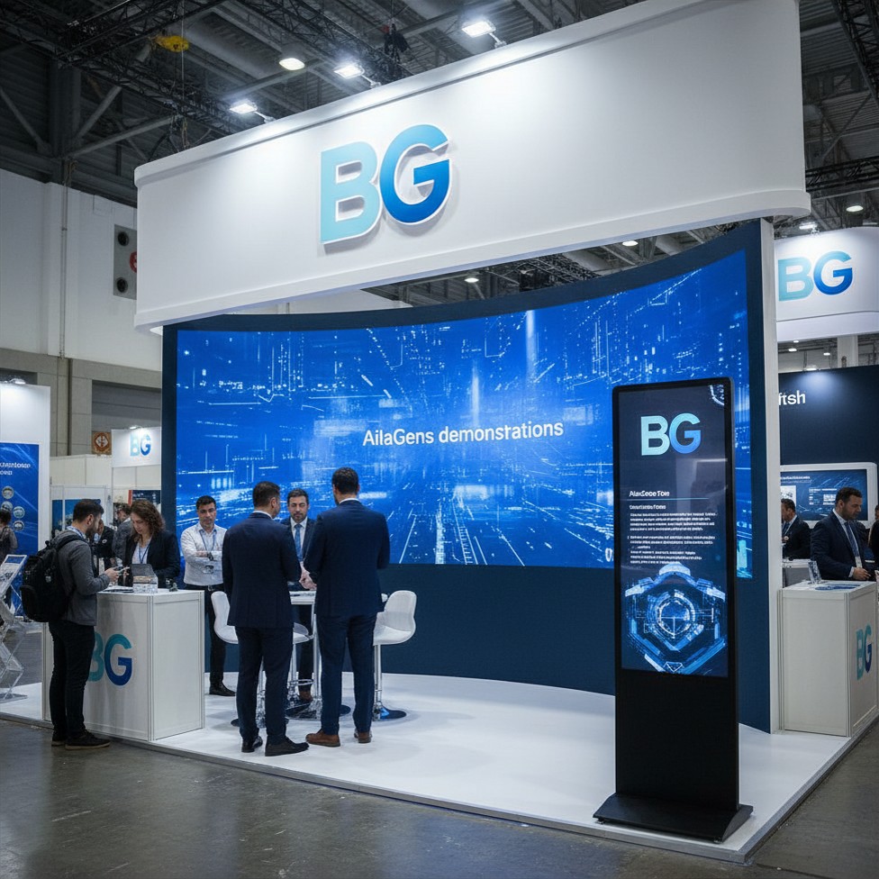 BRAZOG apresentando a AilaGens em evento ou demonstração